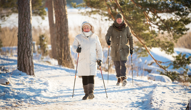 WINTER WALKING - FIT TIPS FOR ADULTS 50+